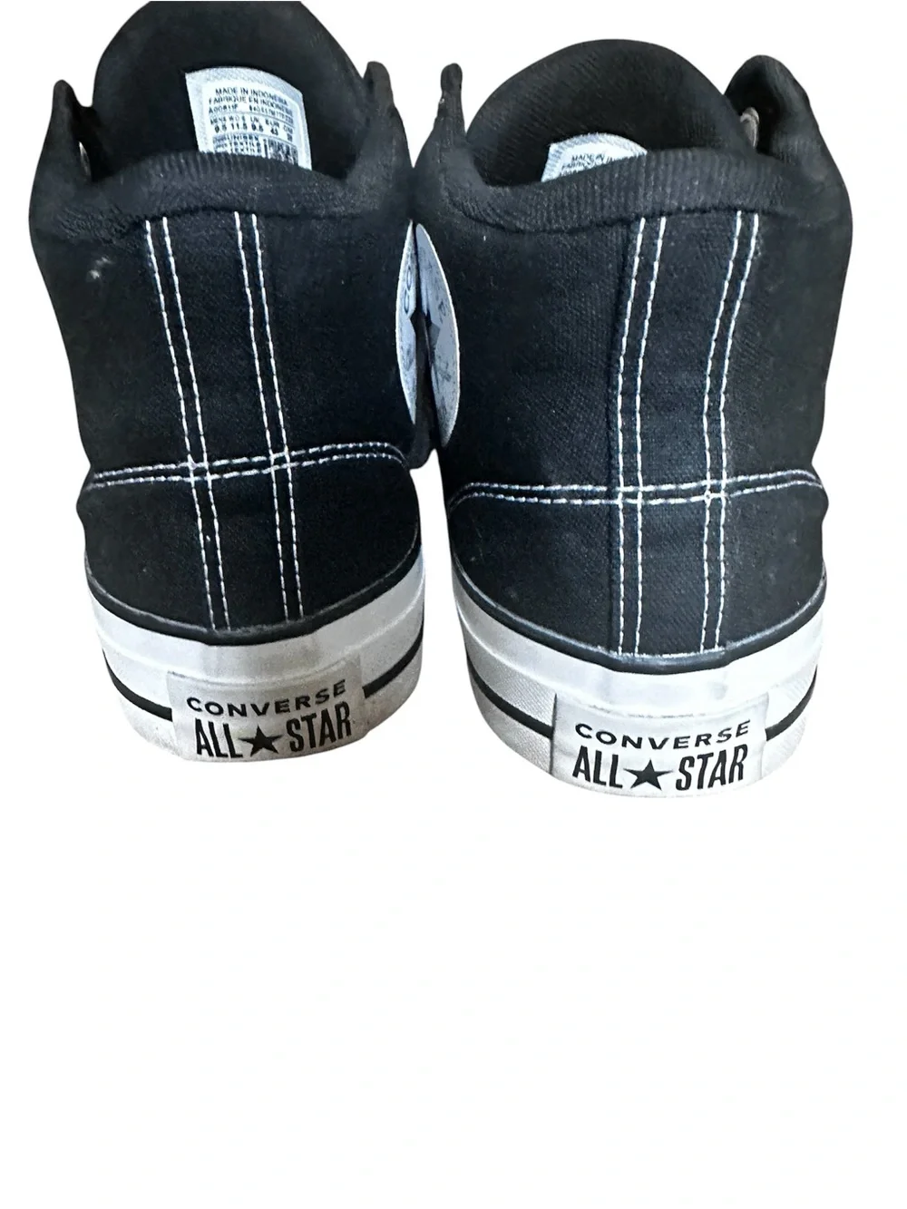 Converse Black and White Unisex High-Top Sneakers